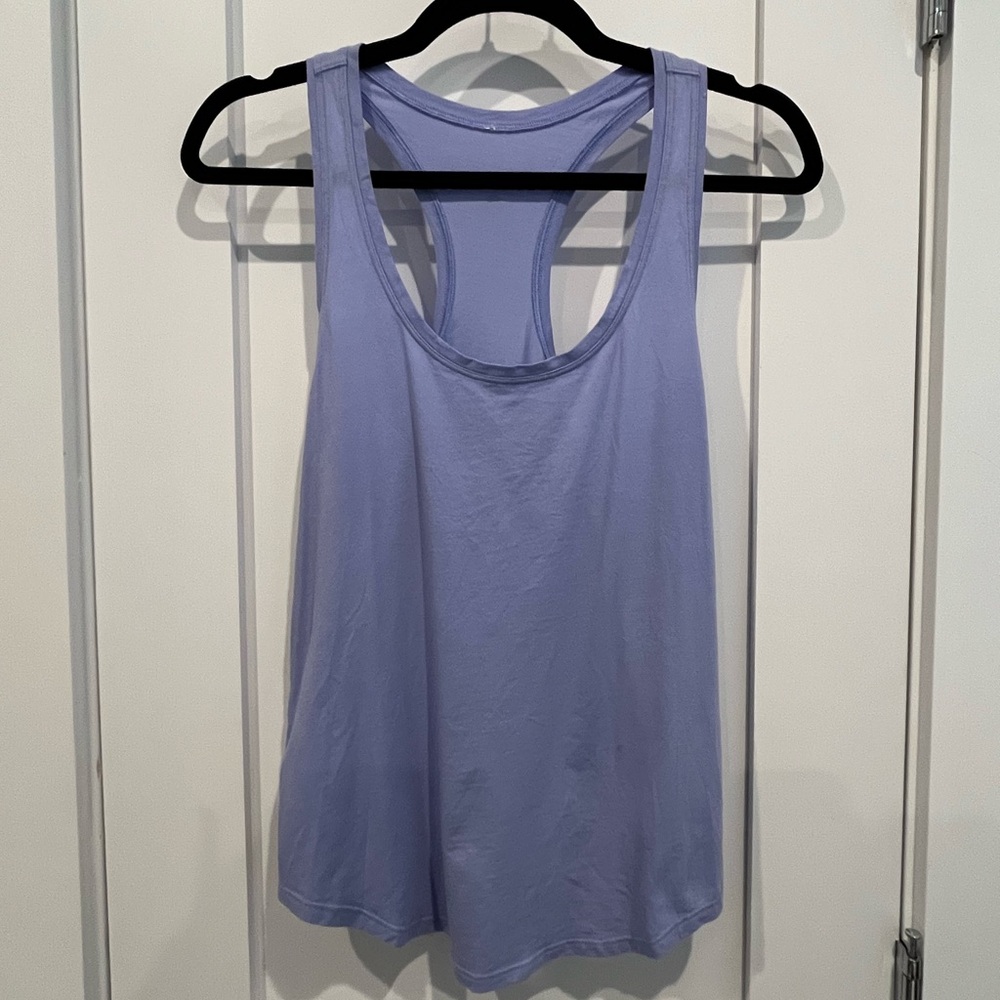 Lululemon Racerback Tank in Periwinkle/Purple Color